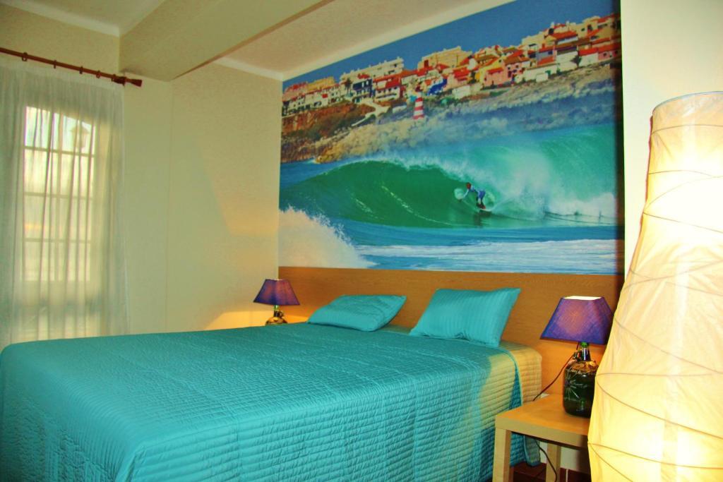Supertubos Beach Hostel Atouguia Da Baleia Bagian luar foto